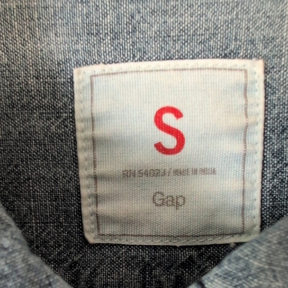 Gap Denim Shirt Dress - Picture 2 of 11